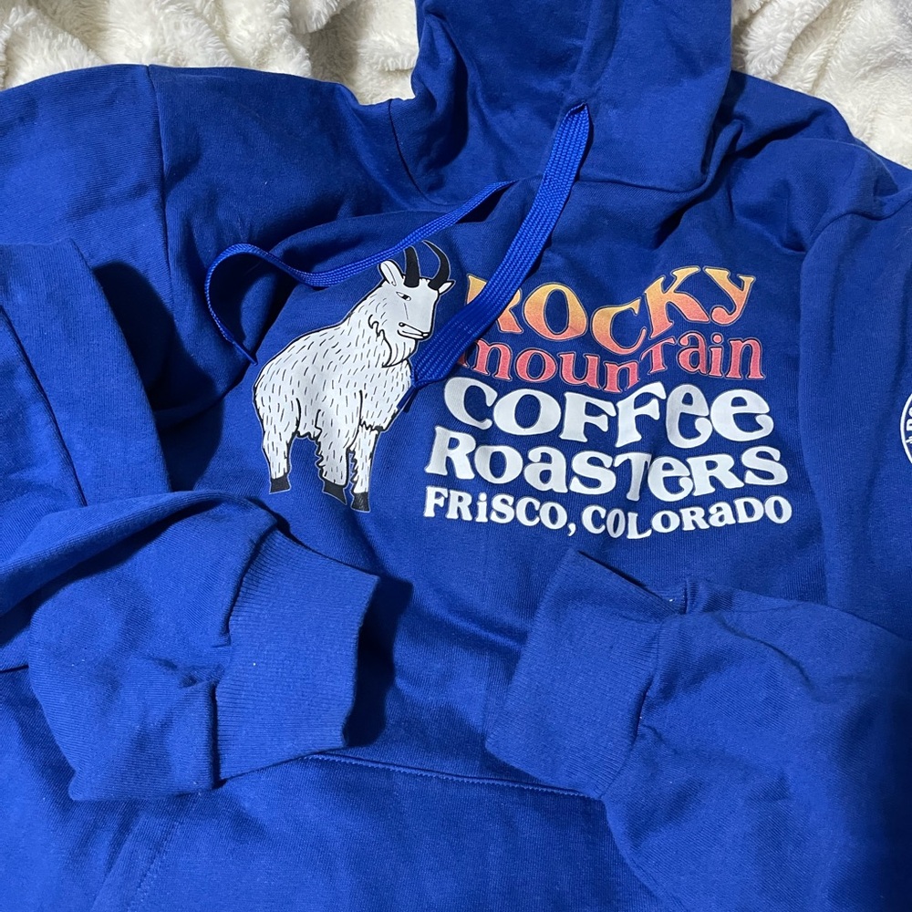Blue Rocky Mountain Coffee Roasters Hoodie